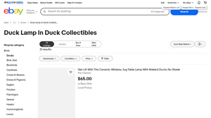 Duck Collectibles - Duck Lamp
