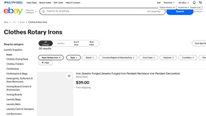 eBay - Clothes Rotary Irons