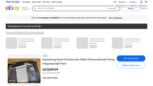 AQUASTRONG - Smart 45 Automatic Water Pressure Booster Pump