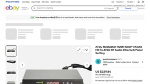 ATSC Modulator - HDMI 1080P 1 Route HD
