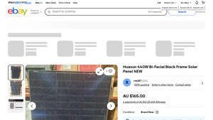 Huasun - 440W Bi-Facial Solar Panel