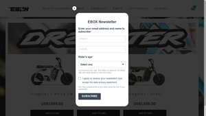 Ebox Electric - Dragster Electric Mini Bike