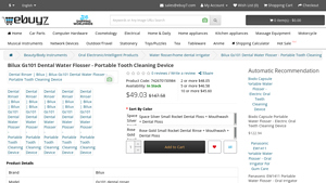 ebuy7 - German Bilux Portable Tooth Rinser