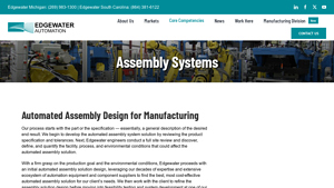 Edgewater Automation - Automated Assembly Solutions