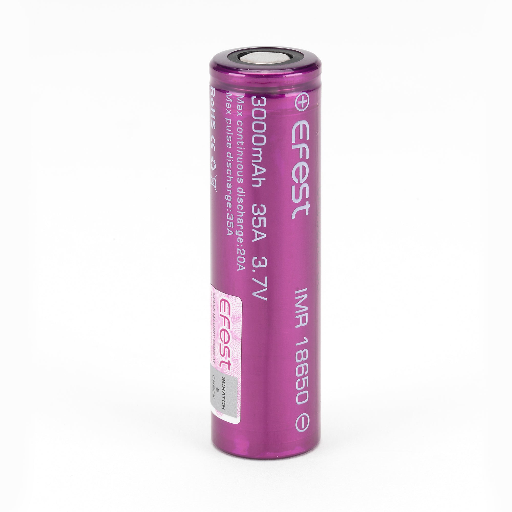 An application scenario or product detail of efest 3000mah 18650 battery free shipping - Image 2
