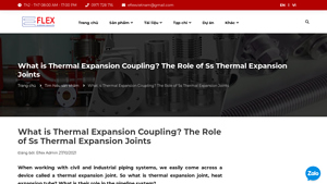 Eflex - Thermal Expansion Couplings
