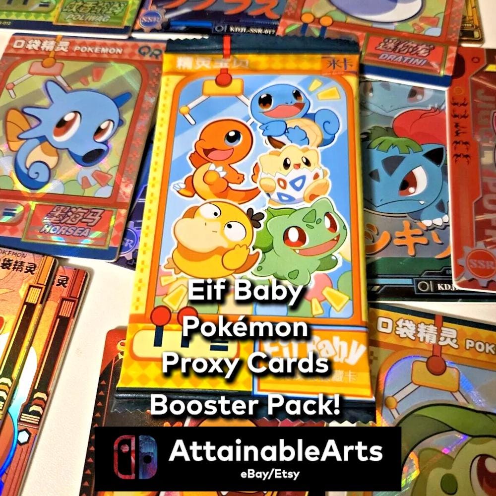 An application scenario or product detail of eif baby pokemon cards - Image 12