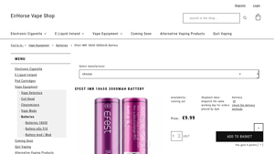 Efest - IMR 18650 Battery