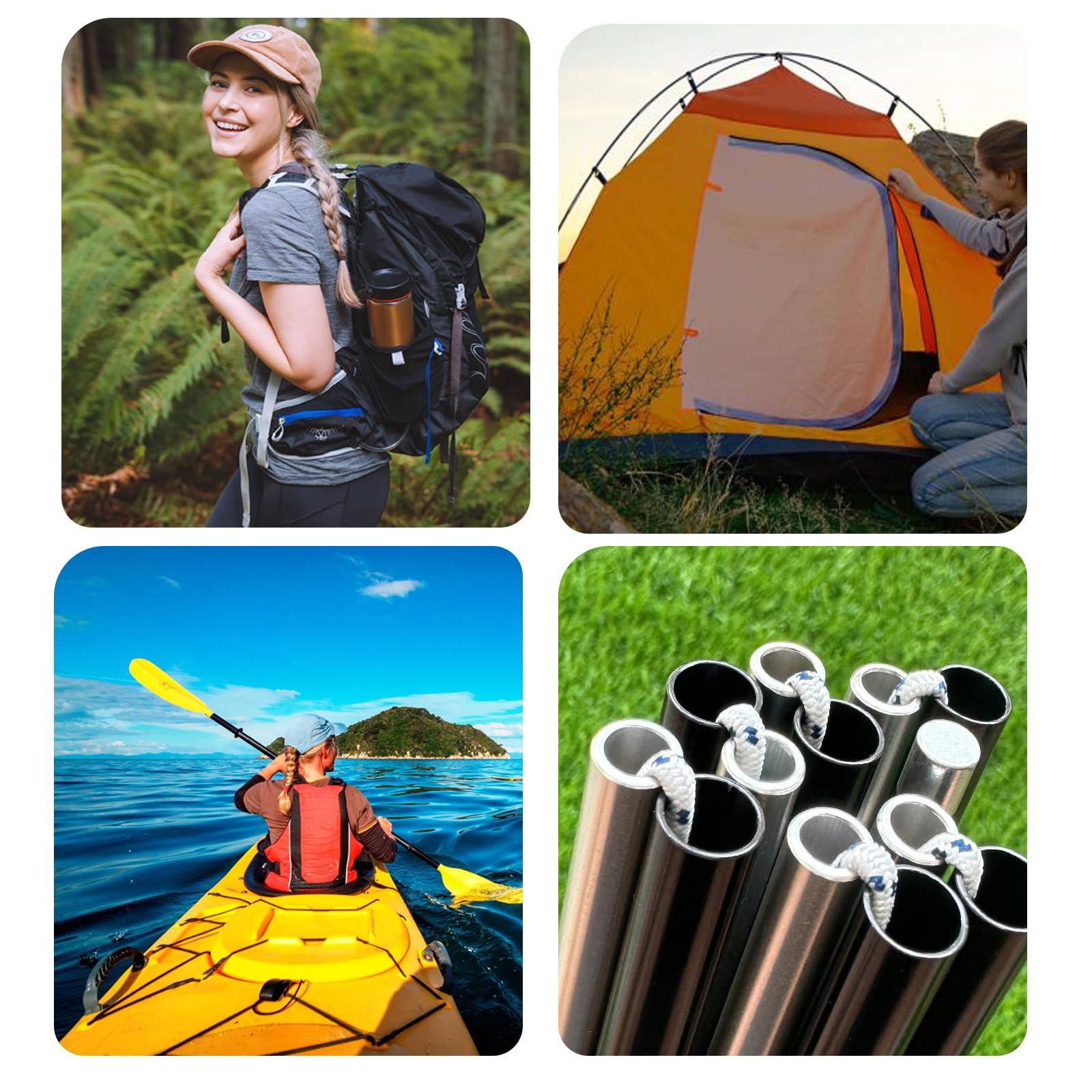 An application scenario or product detail of elastic cord for tent pole repair - Image 8
