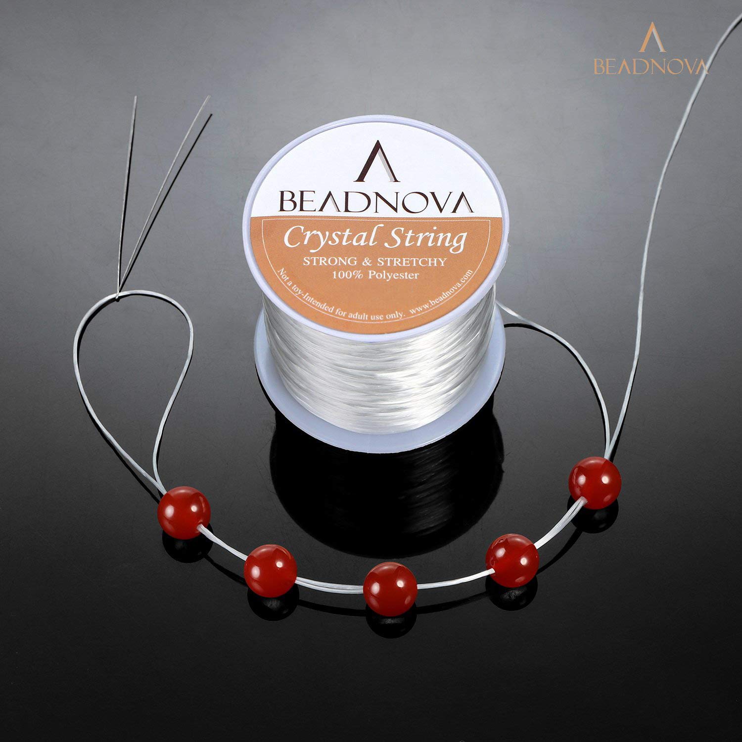 An application scenario or product detail of elastic cord jewelry - Image 1