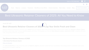 Elate Orthodontics - Zima Dental Pod Ultrasonic Cleaner