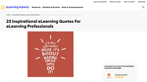 eLearning Industry - Resources for eLearning Professionals