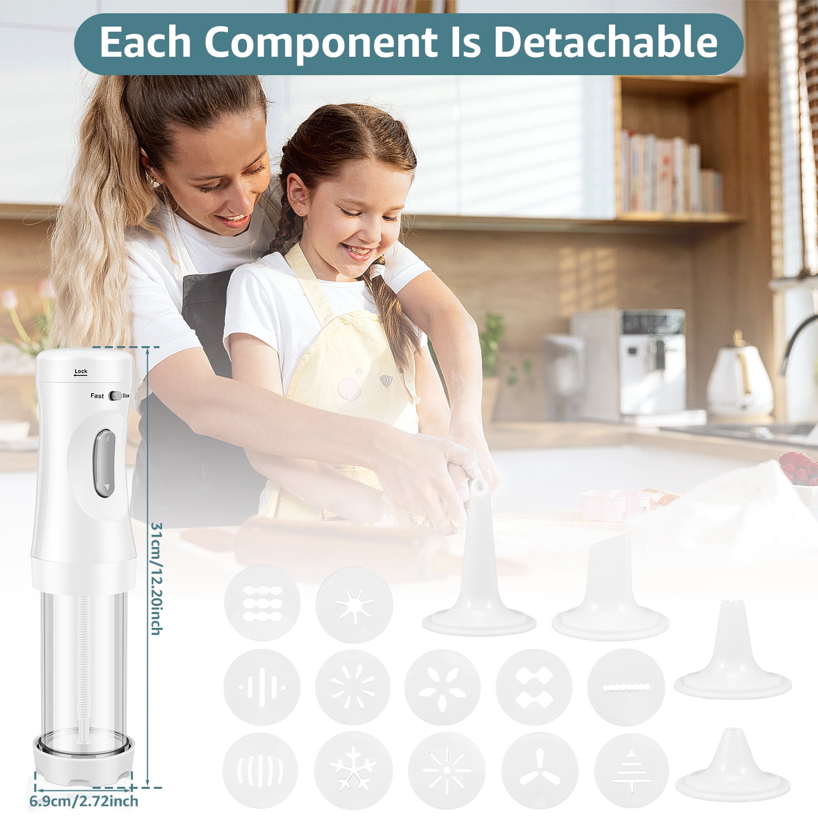 An application scenario or product detail of electric cookie press - Image 8