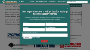 Adron Tool Corporation - EDM Machines