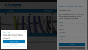 Electrix International - Stainless Steel Wire Basket Cable Tray