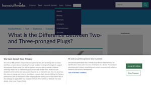 HowStuffWorks - Two-Pronged vs. Three-Pronged Plugs
