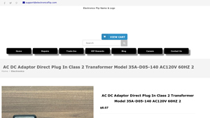 Unbranded - AC DC Adaptor Model 35A-D05-140
