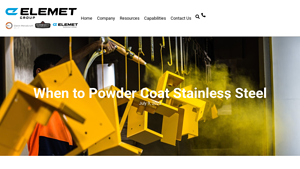 Elemet Group - Stainless Steel & Powder Coating Solutions
