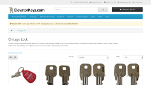 CompX - Elevator Keys