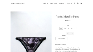 Elma - Verity Metallic Panty