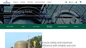 Emerson - Tuning Fork Level Detector