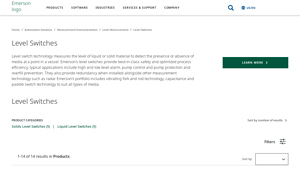 Emerson - Level Switch Technology