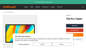 Teclast - T50 Pro Tablet