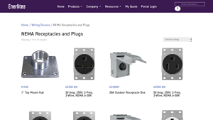 Enerlites - NEMA Receptacles and Plugs