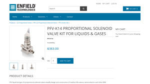 Enfield Tech - PFV-K14 Proportional Solenoid Valve Kit