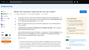 Water Jet Technology - Key Pressure Insights