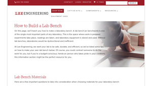 Engineering by Lee - Lab Bench Materials