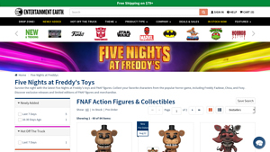 Entertainment Earth - Five Nights At Freddy's Toys