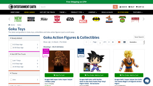 Entertainment Earth - Goku Toys & Collectibles