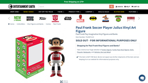 Play Imaginative - Paul Frank Vinyl Figure