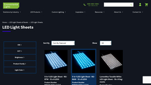 Environmentallights - LED Light Sheets