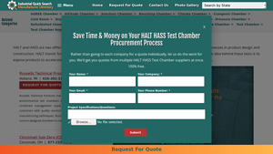 Environmental Test Chambers - HALT HASS Solutions