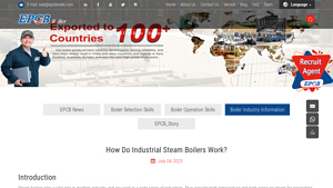 EPCB - Industrial Steam Boilers