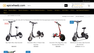 Epic Wheelz - Say Yeah 49cc Gas Scooter