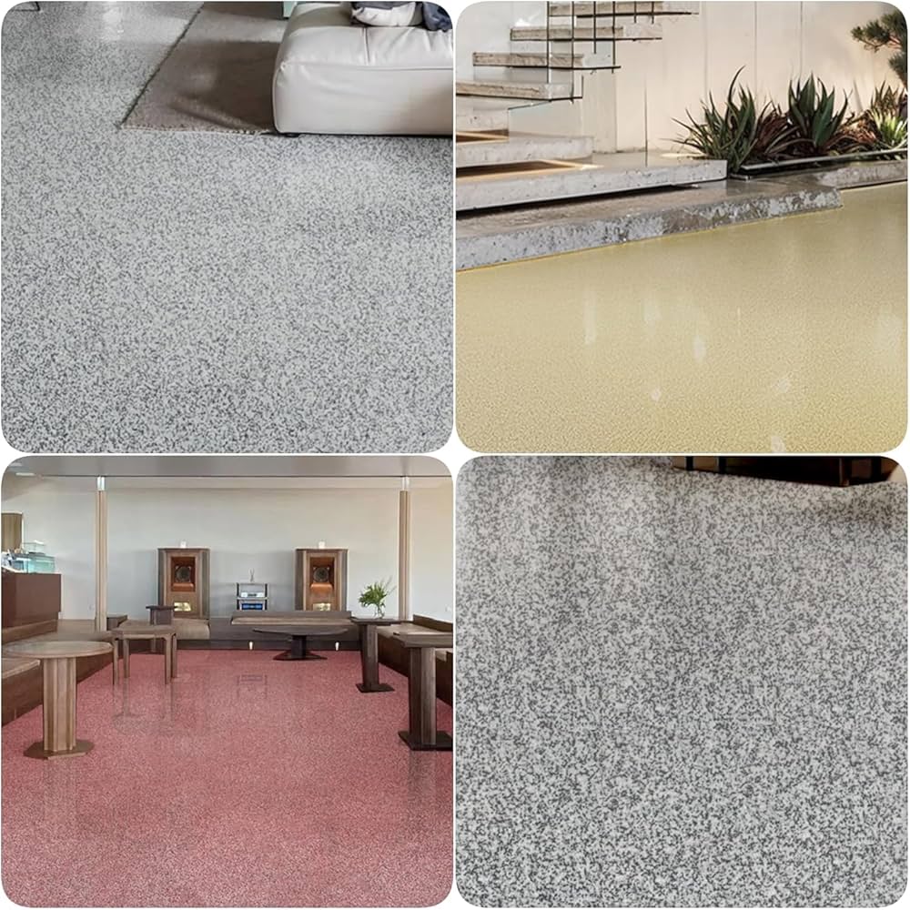 An application scenario or product detail of epoxy colored sand floor paint - Image 2