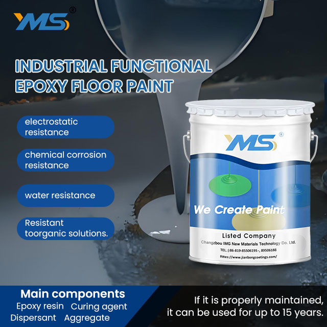 An application scenario or product detail of epoxy colored sand floor paint - Image 14