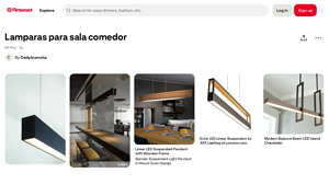 Pinterest - Modern Rectangular LED Lighting