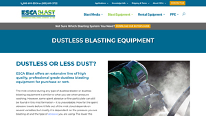 ESCA Blast - Professional Dustless Blasting Equipment
