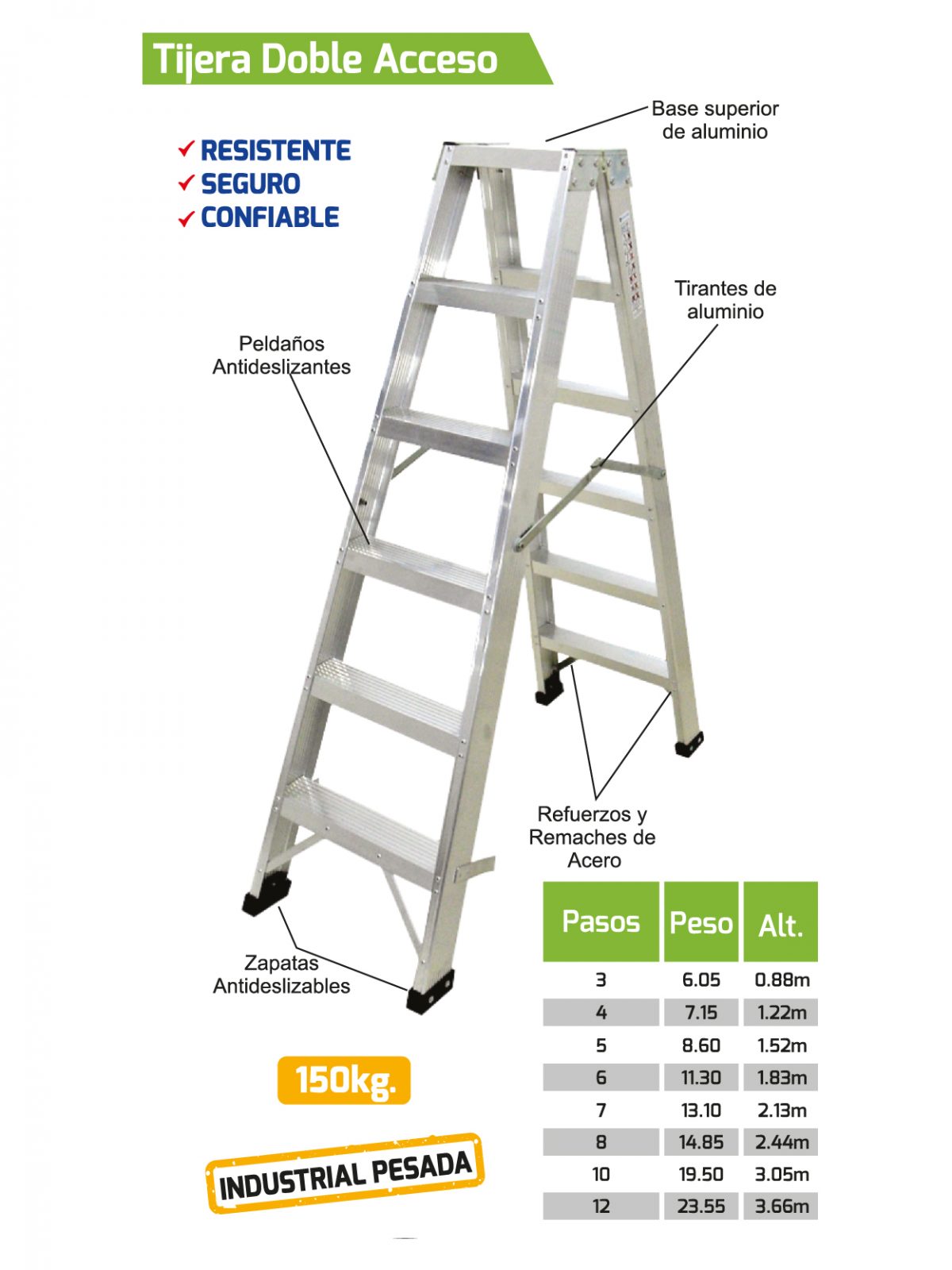 An application scenario or product detail of escaleras de aluminio - Image 12