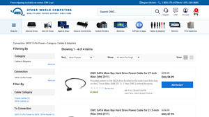 OWC - SATA Main Bay Hard Drive Power Cable for 27-inch iMac