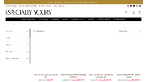 Especially Yours - Casual and Special Occasion Dresses