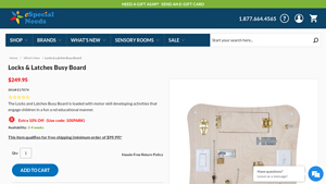 Especial Needs - Locks & Latches Busy Board