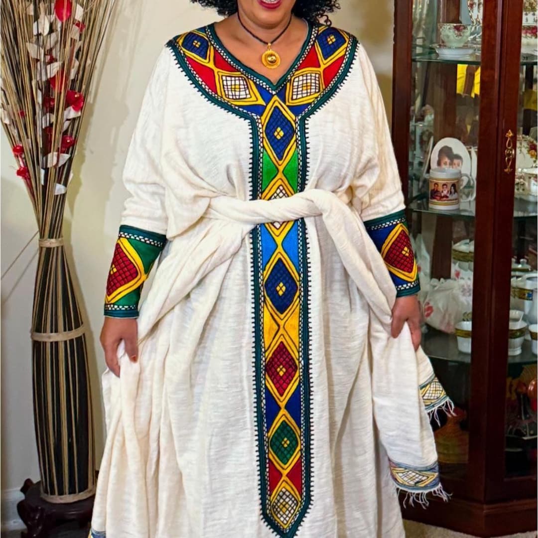 An application scenario or product detail of ethiopian dress - Image 7