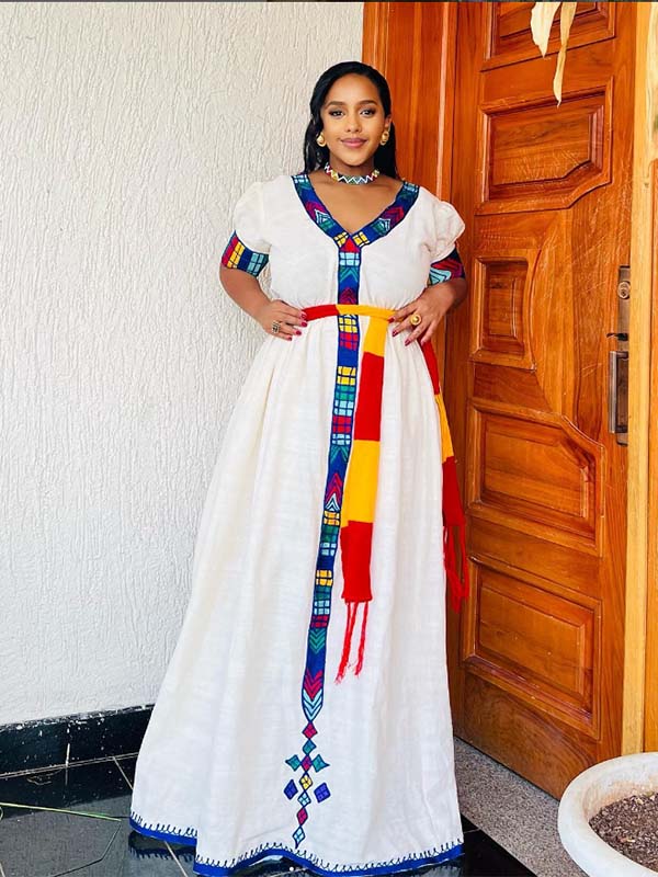 An application scenario or product detail of ethiopian dress - Image 16