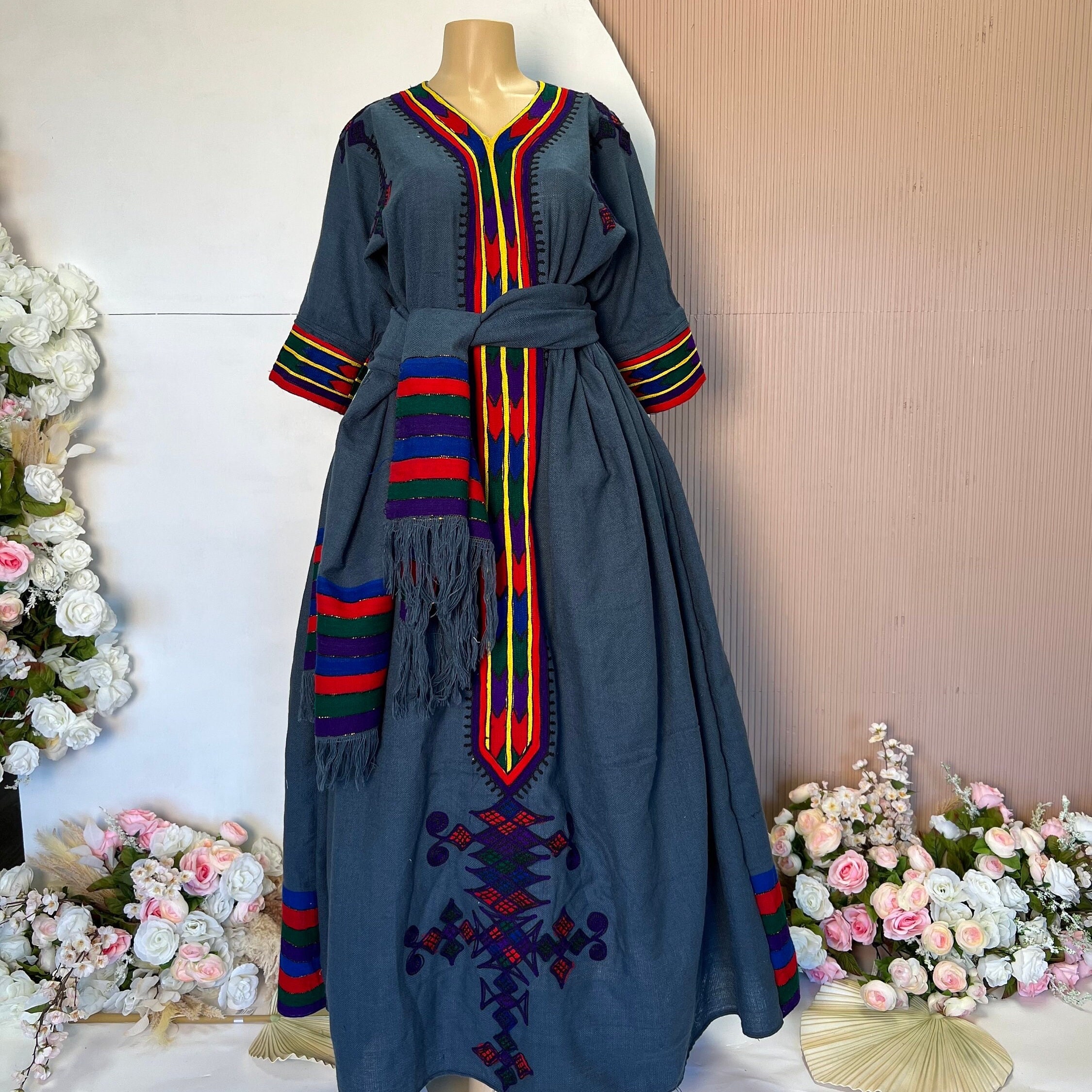 An application scenario or product detail of ethiopian dress - Image 18