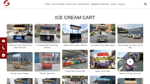 ETODEVICE - YT-A610 Ice Cream Push Cart